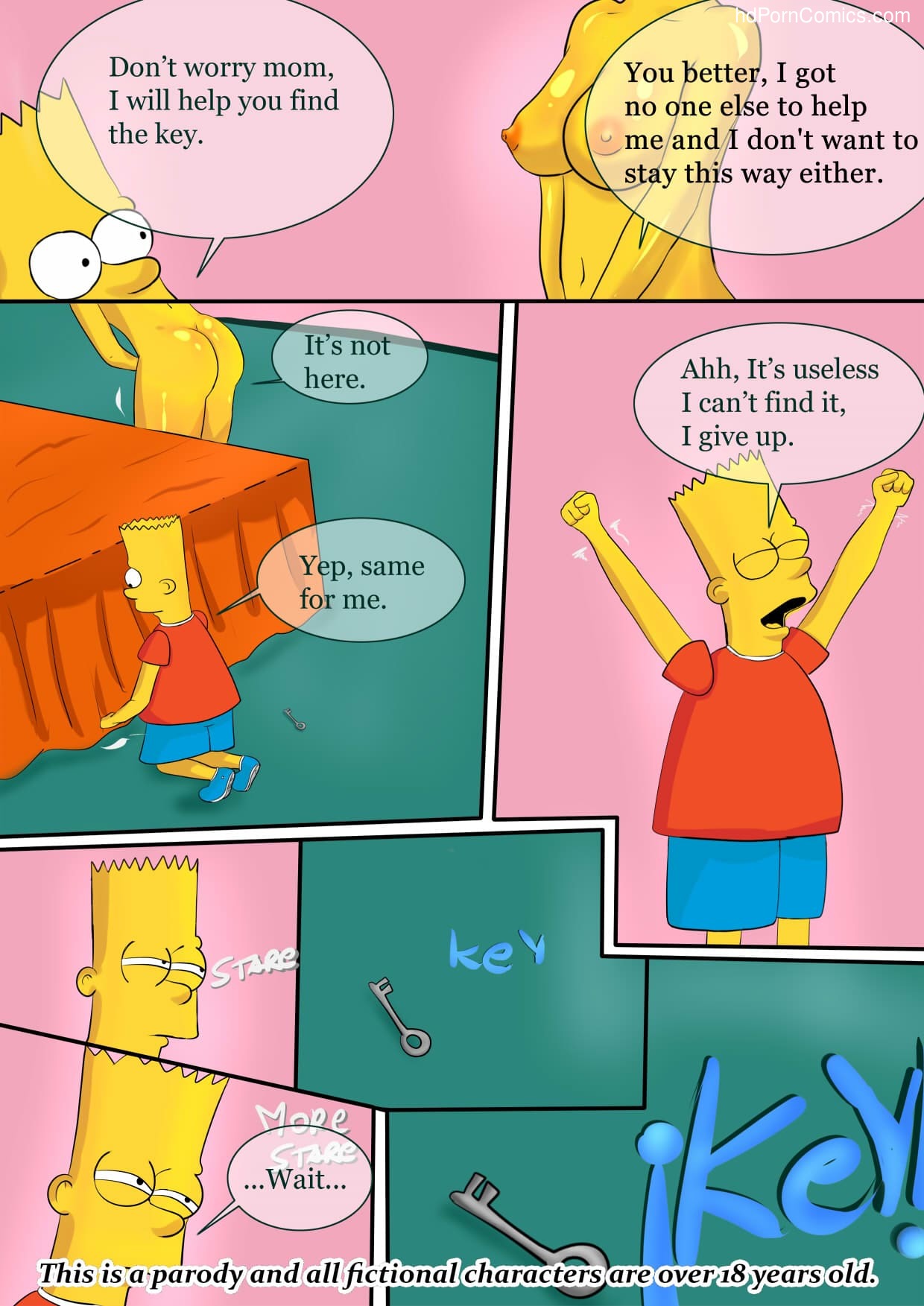 Simpsons - Helping Mom19 free sex comic